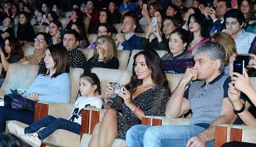 Leyla Əliyeva Emin Ağalarovun konsertində 